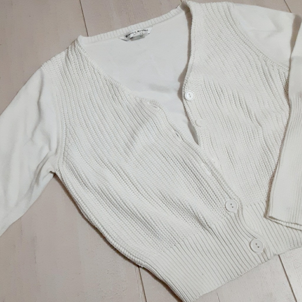 Half Button Cardigan